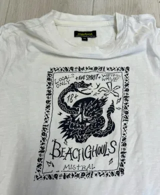 Maglia manica lunga stampa grafica