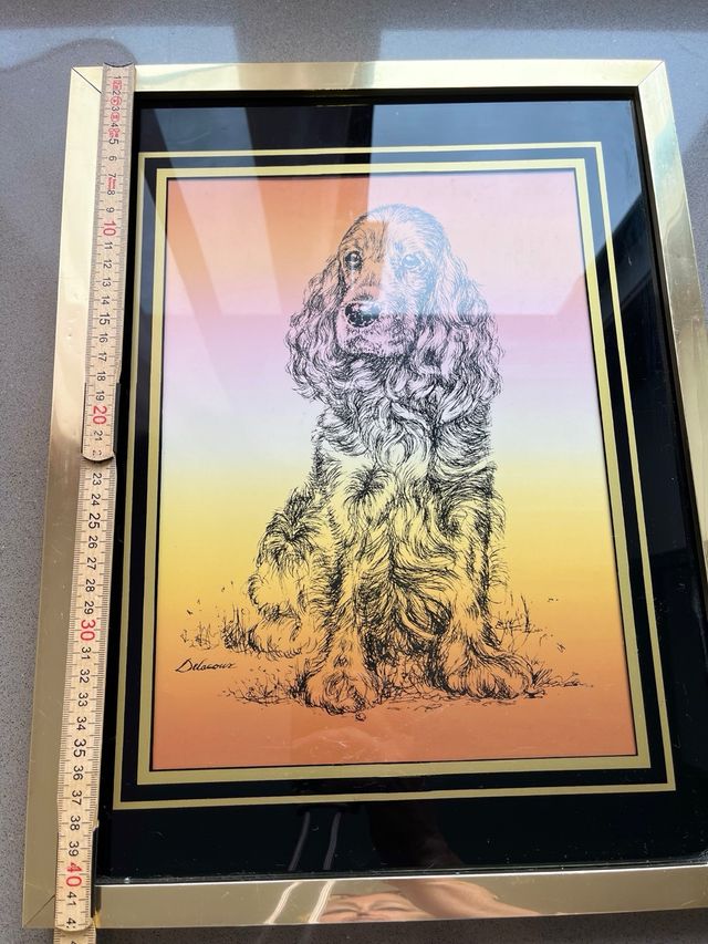 Quadro di un cane Cocker Spaniel