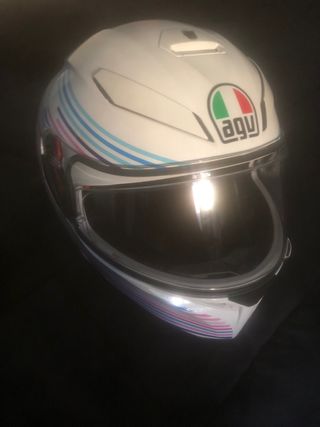 Casco Integral AGV Blanco talla S/M