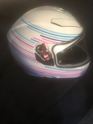 Casco Integral AGV Blanco talla S/M