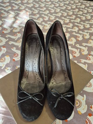 Tacchi CafèNoir neri velluto