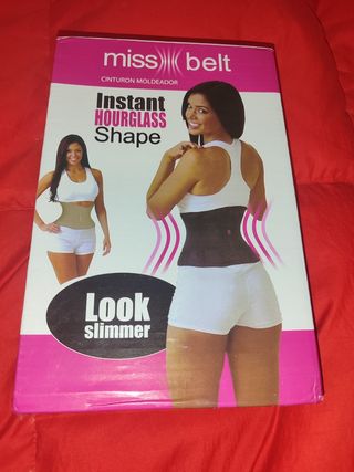Miss Belt Cinturón Moldeador Talla  S/M
