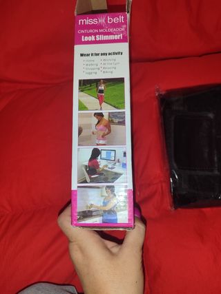Miss Belt Cinturón Moldeador Talla  S/M