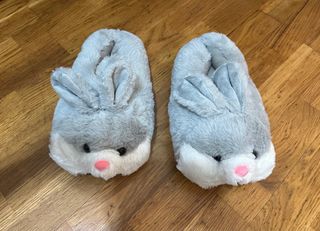 Zapatillas de estar por casa de conejo