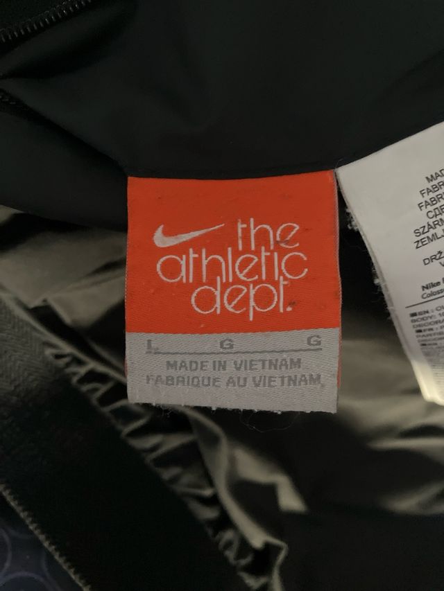 Cortavientos Nike Reversible Negro/Gris