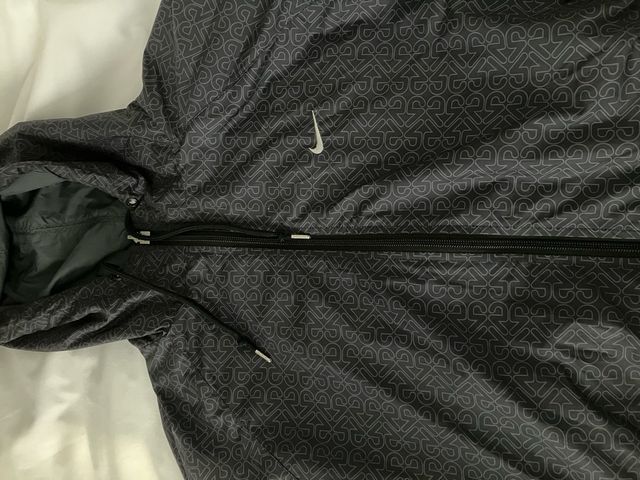 Cortavientos Nike Reversible Negro/Gris