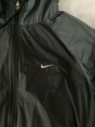 Cortavientos Nike Reversible Negro/Gris