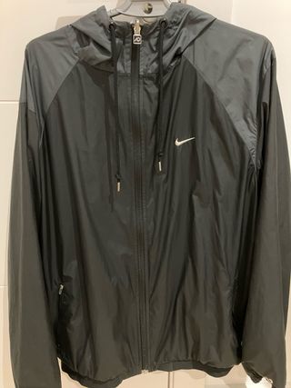 Cortavientos Nike Reversible Negro/Gris