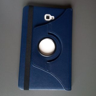 Funda giratoria para tablet azul