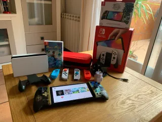 Nintendo Switch OLED Blanca perfecto estado