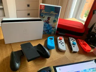 Nintendo Switch OLED Blanca perfecto estado