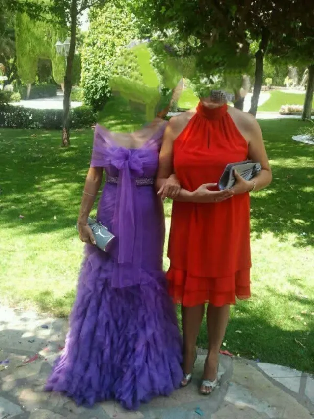 Vestido de fiesta rojo