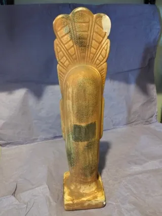 Statua africana testa tribale