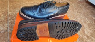 Zapatos Oxford Brogue Cuero Cotswold Hombre