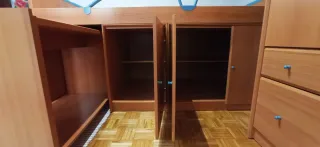 Cama Madera con Almacenaje. URGE VENDER