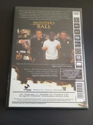 Monster's Ball DVD (Español/Inglés)