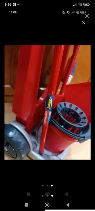 CARRITO LIMPIEZA INFANTIL VILEDA