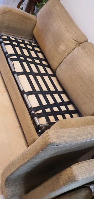 Sofá Cama Doble Beige