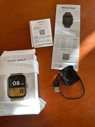 Smartwatch IDW13 Dorado y Rosa