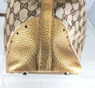 Borsa Gucci Vintage Tela GG Oro