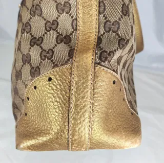 Borsa Gucci Vintage Tela GG Oro