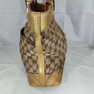 Borsa Gucci Vintage Tela GG Oro