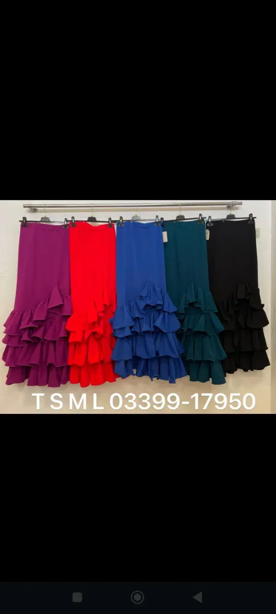 Faldas Flamencas Niñas y Adultas,