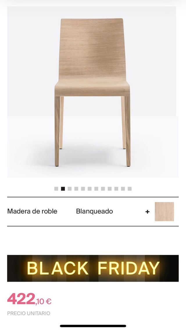 Sedie Pedrali in rovere di design