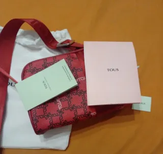 Bolso bandolera Tous mujer rojo