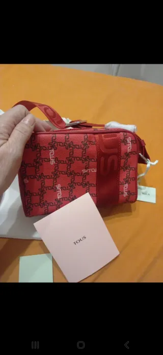 Bolso bandolera Tous mujer rojo