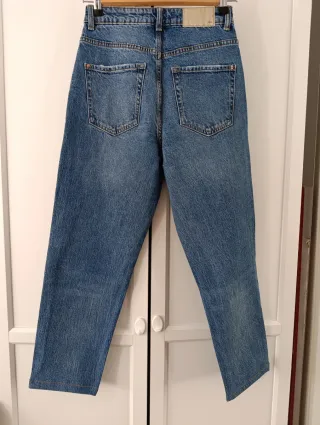 Pantalón vaquero Zara azul