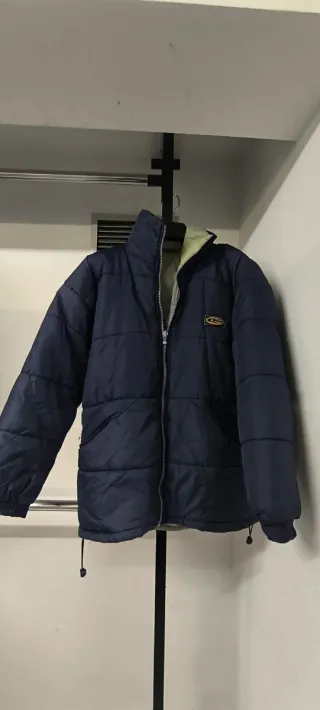 Cazadora acolchada reversible hombre