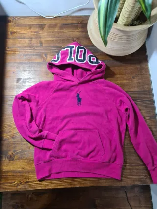 Felpa Ralph Lauren Rosa 12-14 Anni