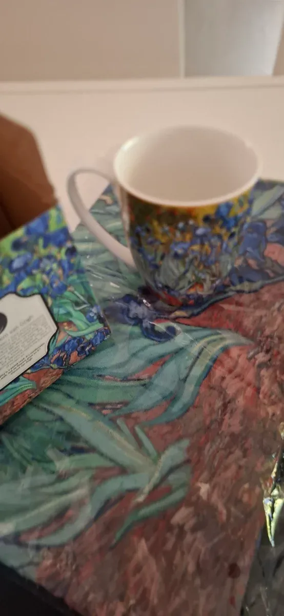 Bufanda Seda y Taza Van Gogh