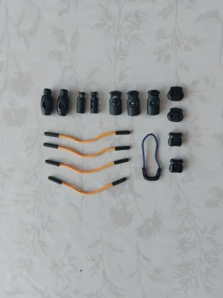 Lote hebillas y enganches mochila escolar, montaña