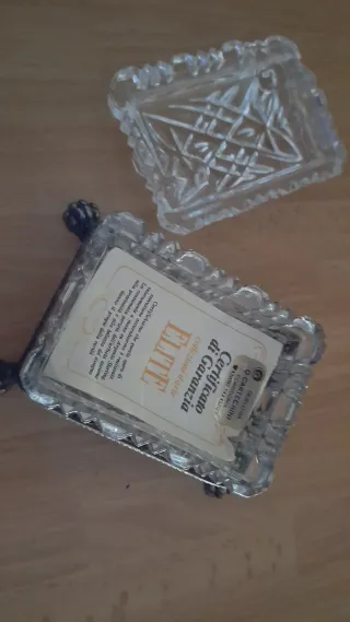 Posacenere e portasigarette realizzato a mano