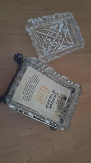 Posacenere e portasigarette realizzato a mano