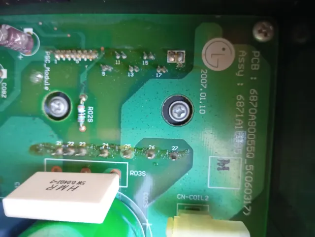 Placa de aire acondicionado LG