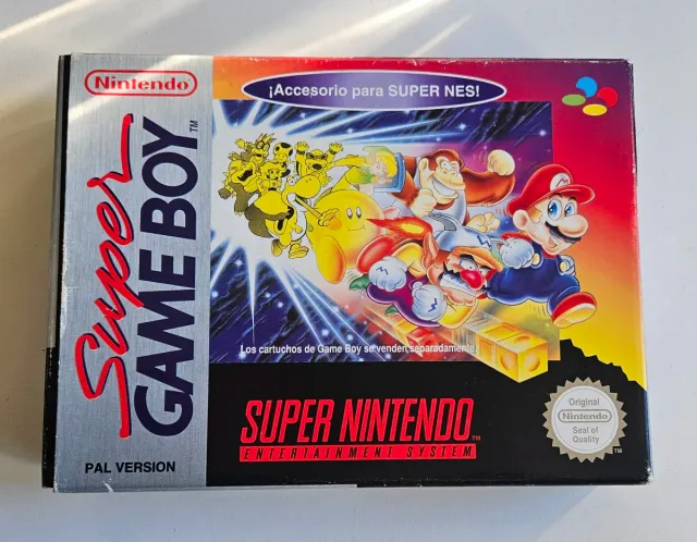 NUEVO Super Game Boy Pal España Super Nintendo