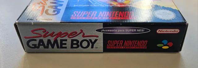 NUEVO Super Game Boy Pal España Super Nintendo