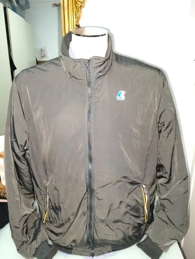 Giubbotto K-Way grigio xl