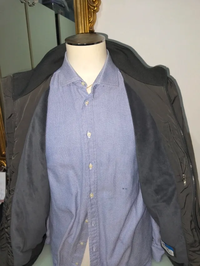 Giubbotto K-Way grigio xl