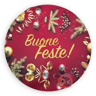 Tappeto Natale Camion Rosso