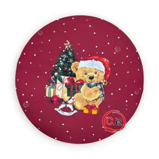 Tappeto Natale Camion Rosso