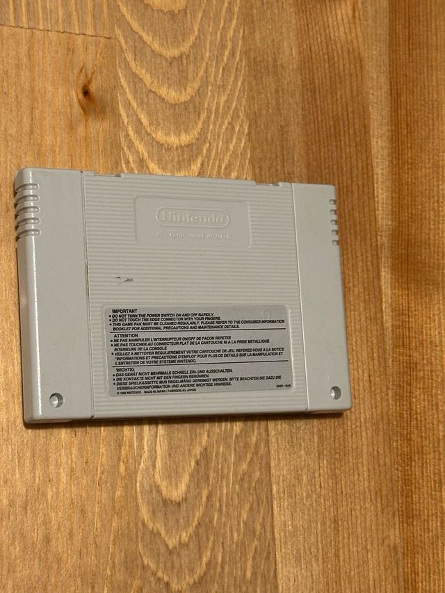 Cartucho Super Mario World 2 Yoshi's Island SNES