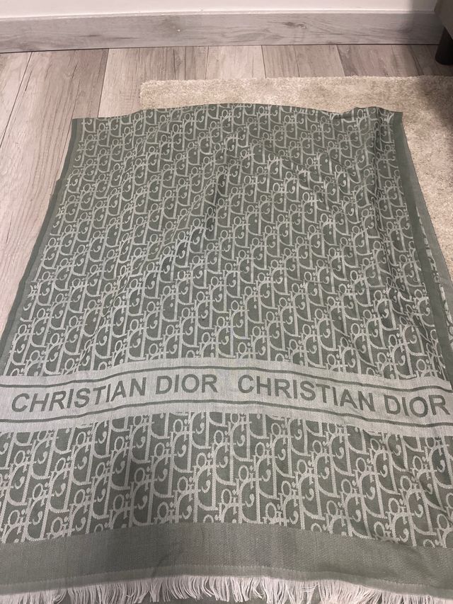Sciarpa Christian Dior verde