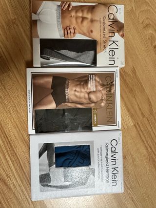 Calvin Klein Calzoncillos Pack 3 Talla M