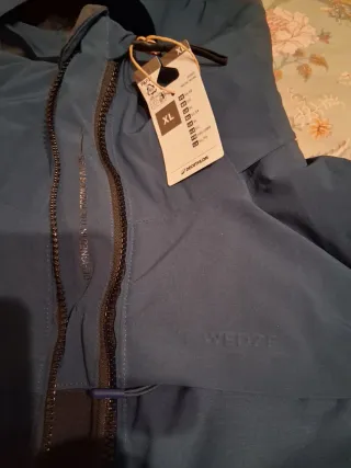 Chaqueta impermeable plumon esquí/nieve Wedze Pis