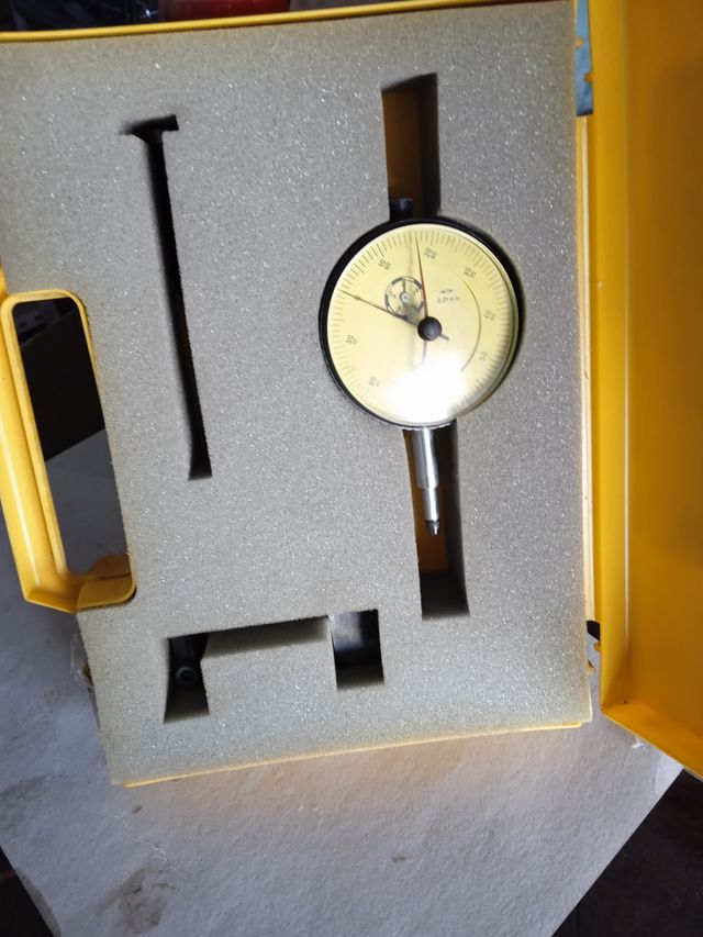 Reloj comparador y accesorios