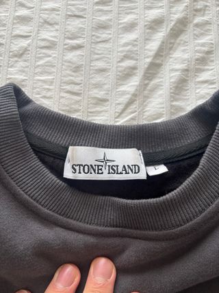 Jersey Stone Island Gris Talla L